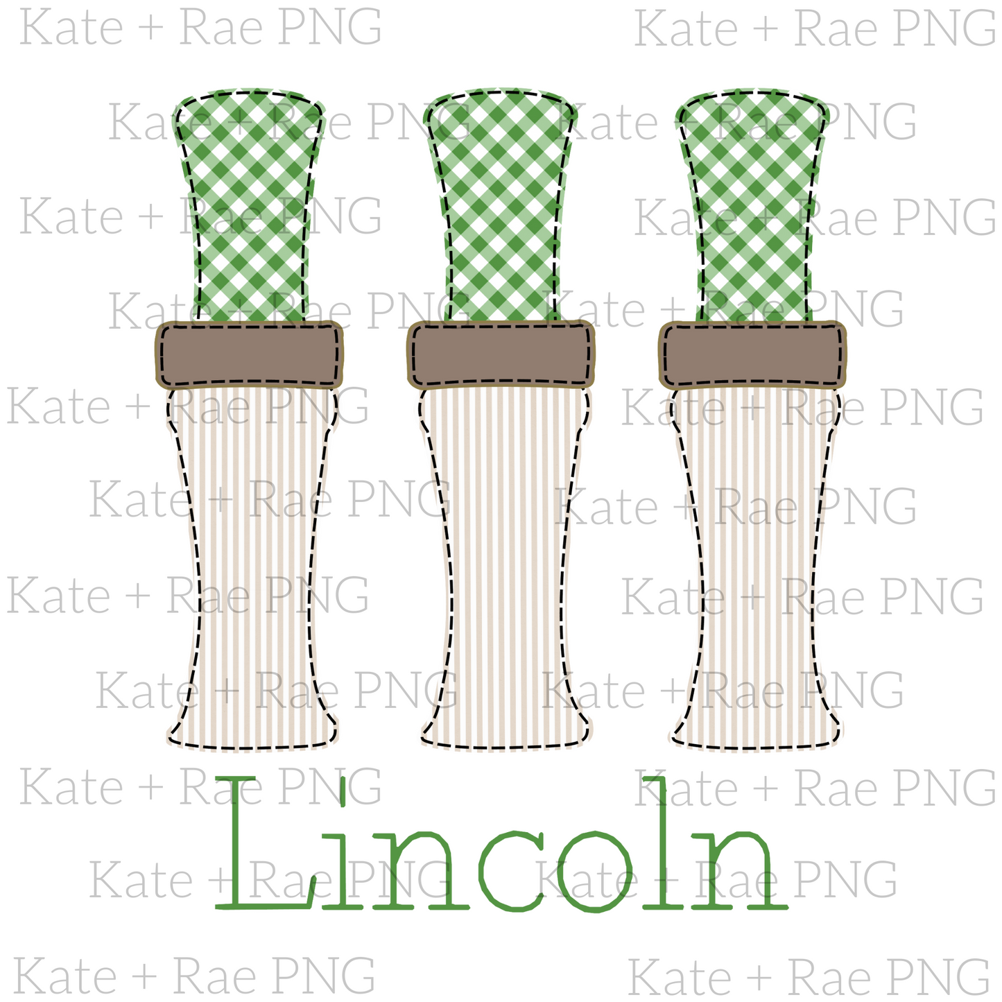 Duck Call Faux Applique PNG