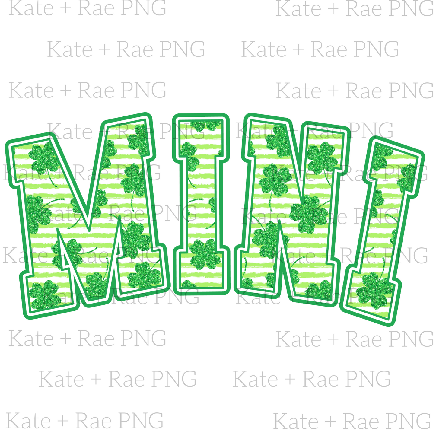 St. Patrick's Day Mama & Mini PNG Bundle