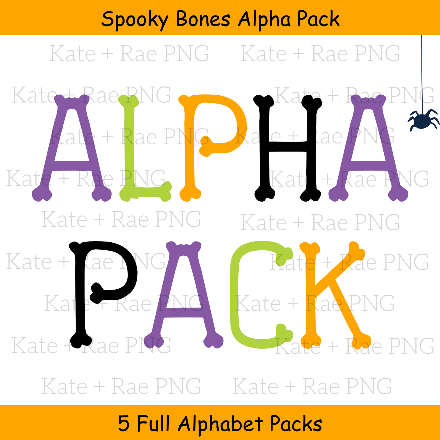 Spooky Bones Alpha Pack