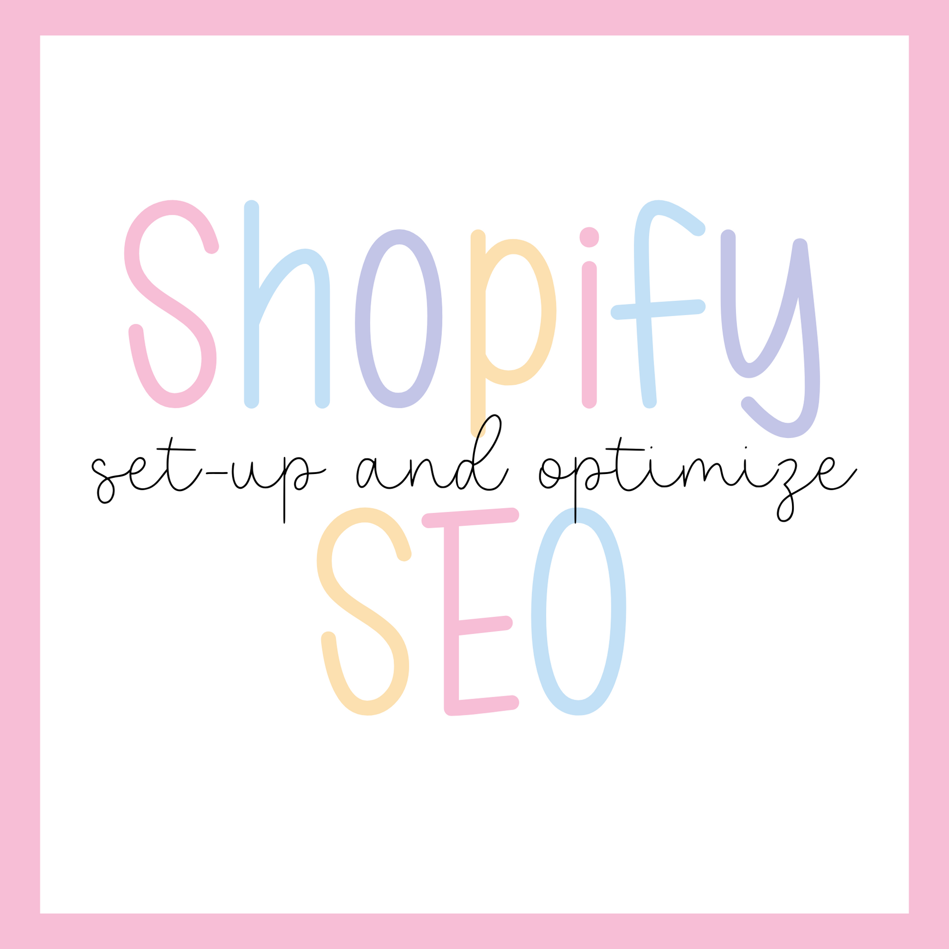 Shopify SEO set up and optimization