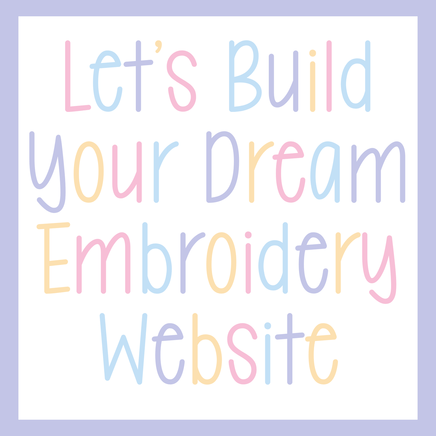 Let's Build Your Dream Embroidery Website