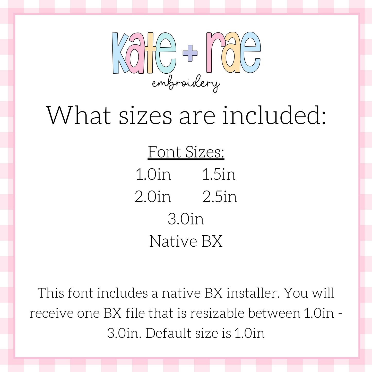 Charlie Thick Bean Stitch Embroidery Font