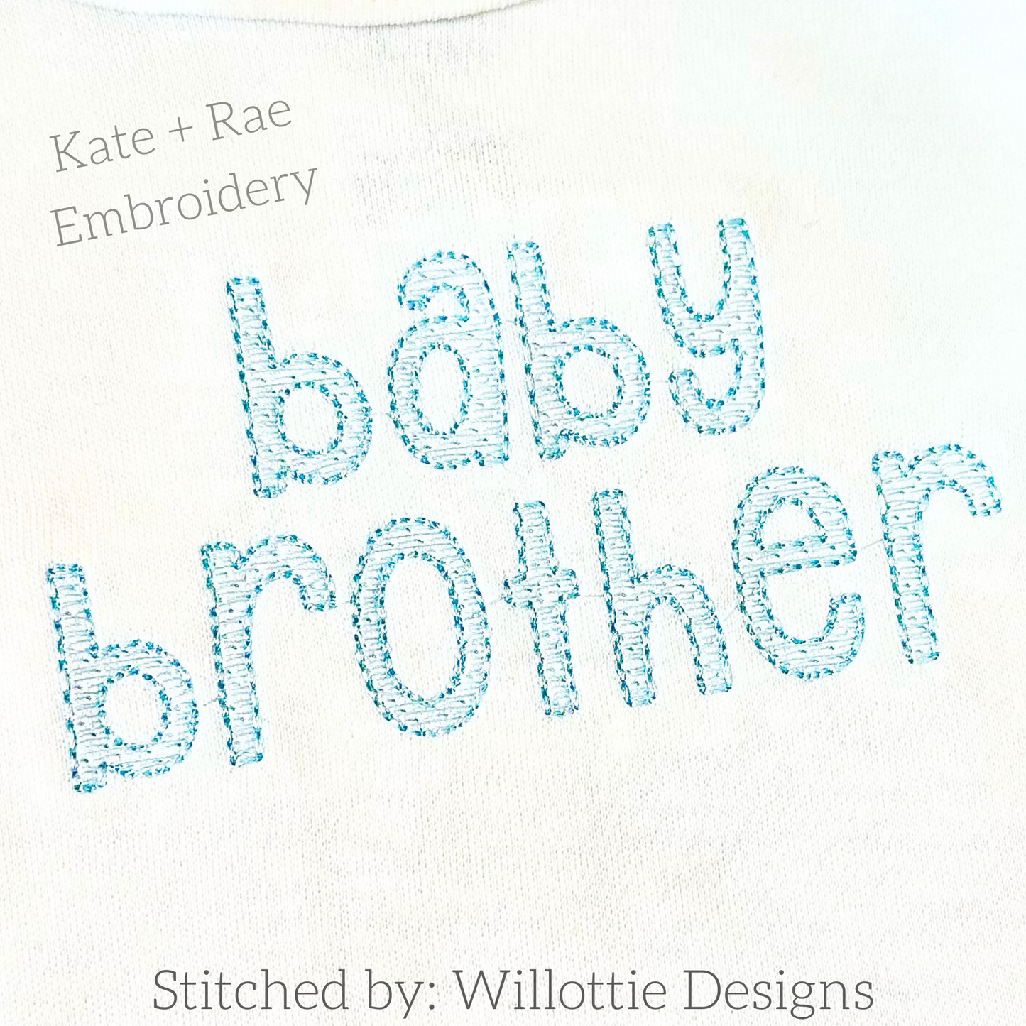 Cupcake Sketch Stitch Embroidery Design