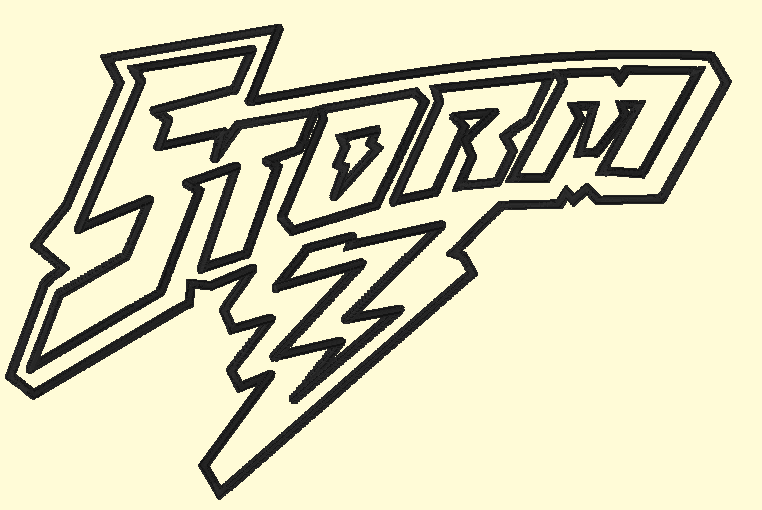 Storm - Custom Double Applique