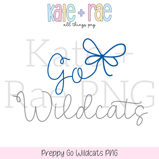 Preppy Go Wildcats PNG