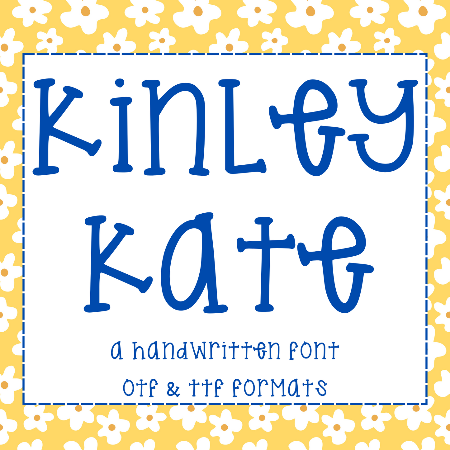 Kinley Kate Handwritten TTF/OTF Font