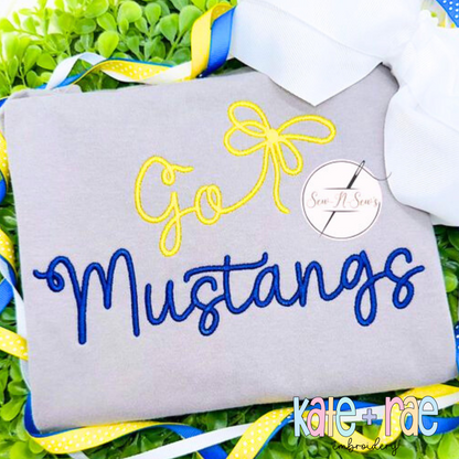 Preppy Satin Stitch Embroidery Font