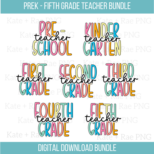 Teacher Bundle PNG