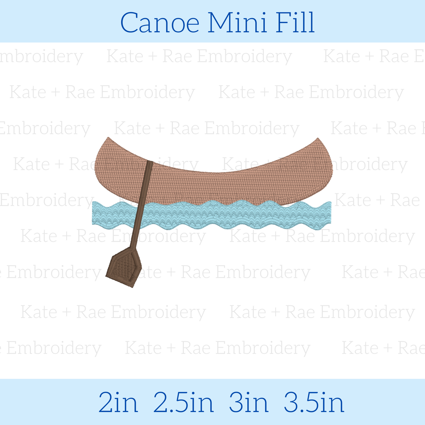 Canoe Mini Fill Design