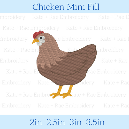 Chicken Mini Fill Design
