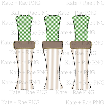 Duck Call Faux Applique PNG