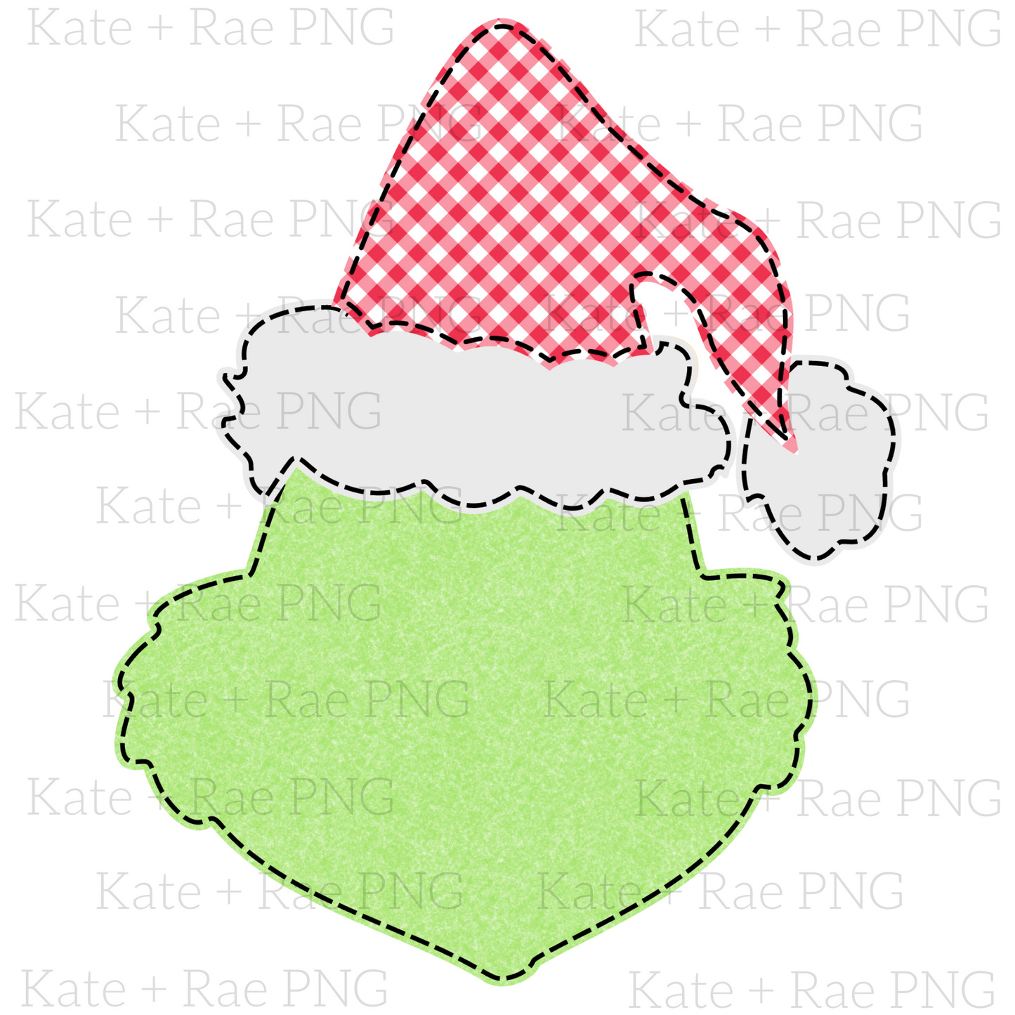 Mean One Christmas PNG - Red Hat