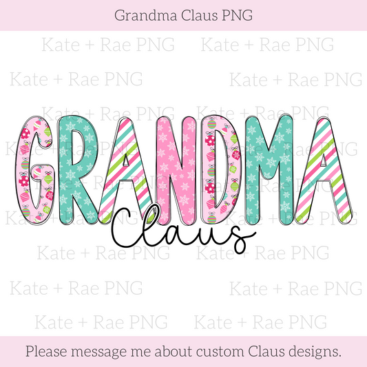 Grandma Claus PNG