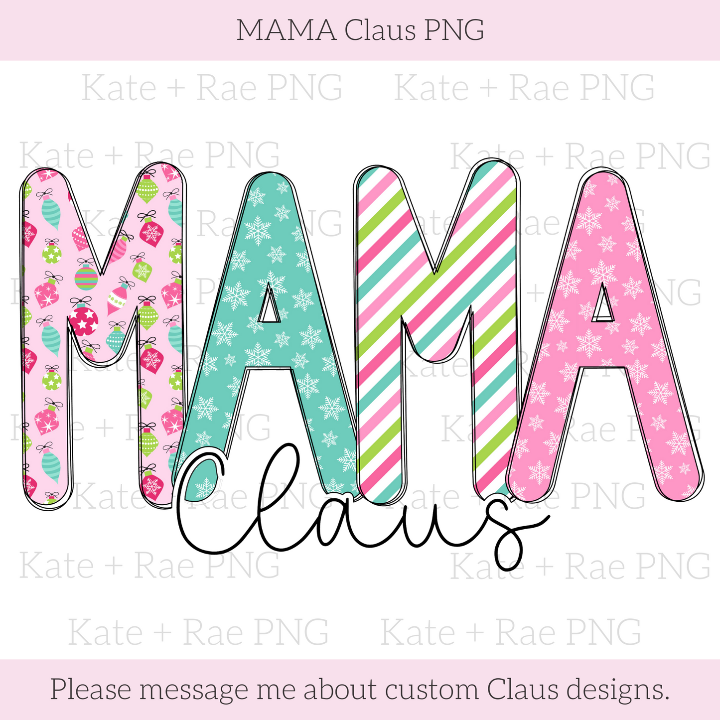 MAMA Claus PNG