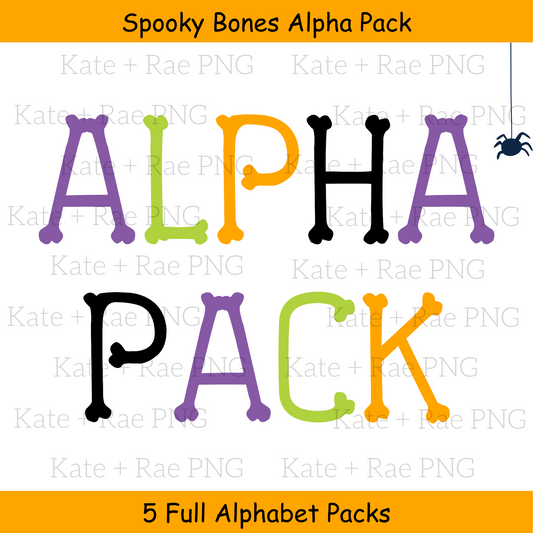 Spooky Bones Alpha Pack