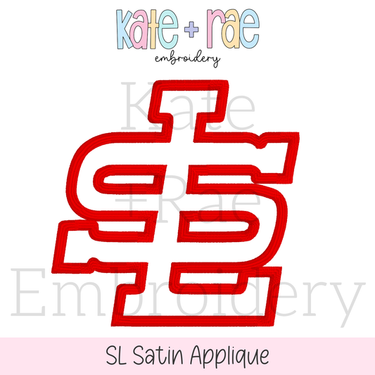 SL Satin Applique