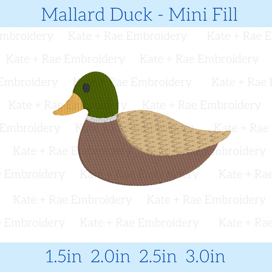 Mallard Duck Mini Fill