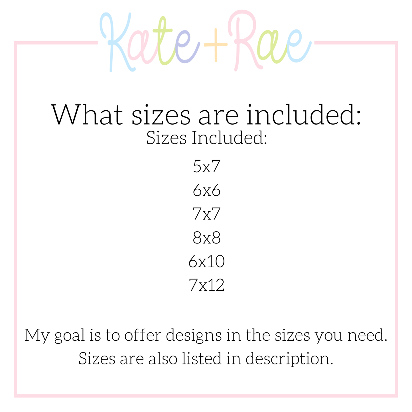 Make Heaven Crowded 2 Column Satin Stitch Embroidery Design