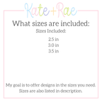 First Birthday Cake Mini Fill Embroidery Design