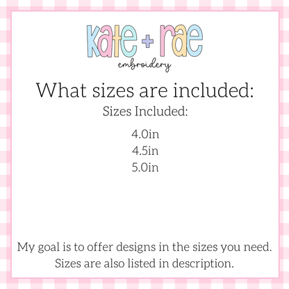 Girls Scalloped Satin Stitch Applique Christmas Ornament In The Hoop Embroidery Design