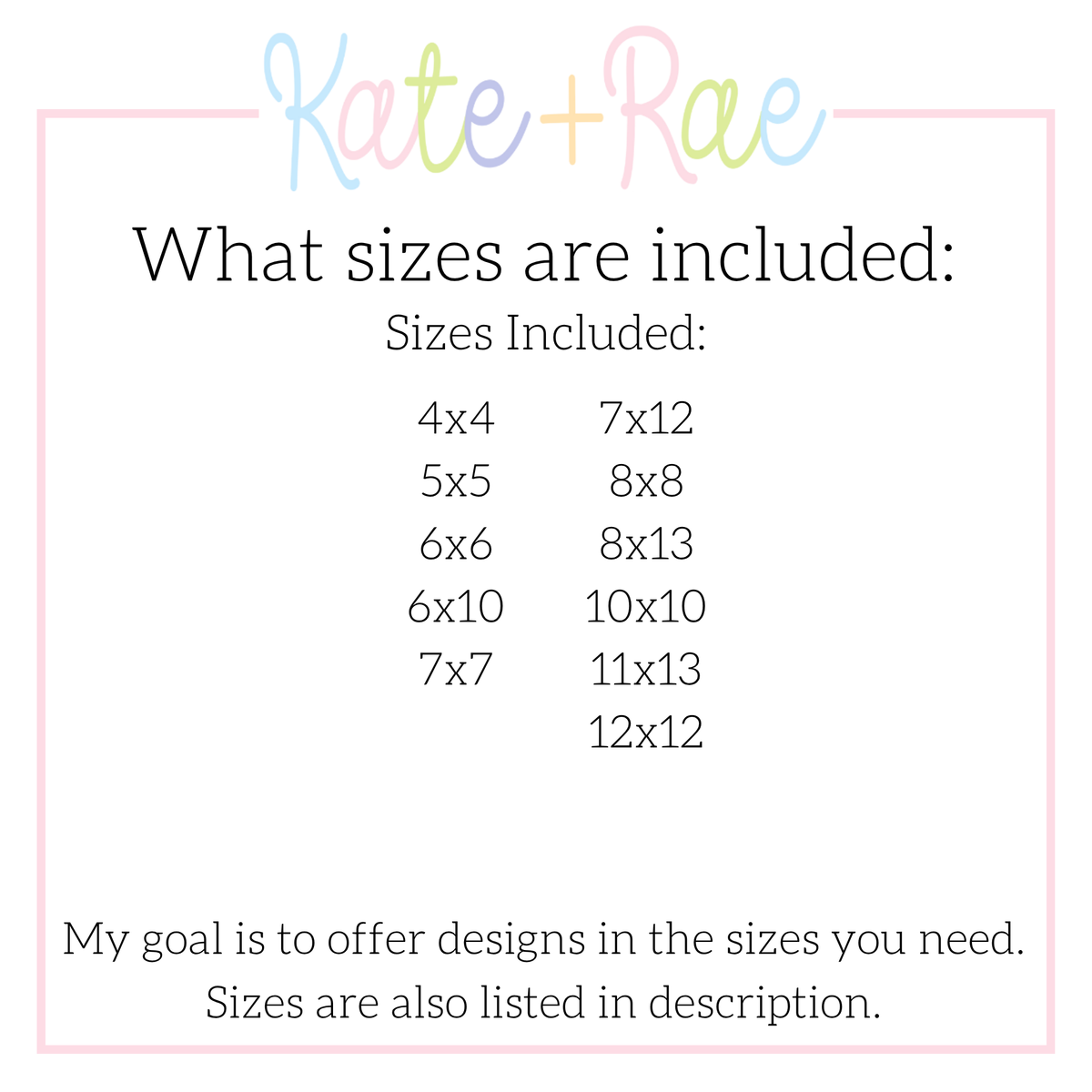 Royals Side Cut Out Satin Stitch Applique Embroidery Design – Kate ...