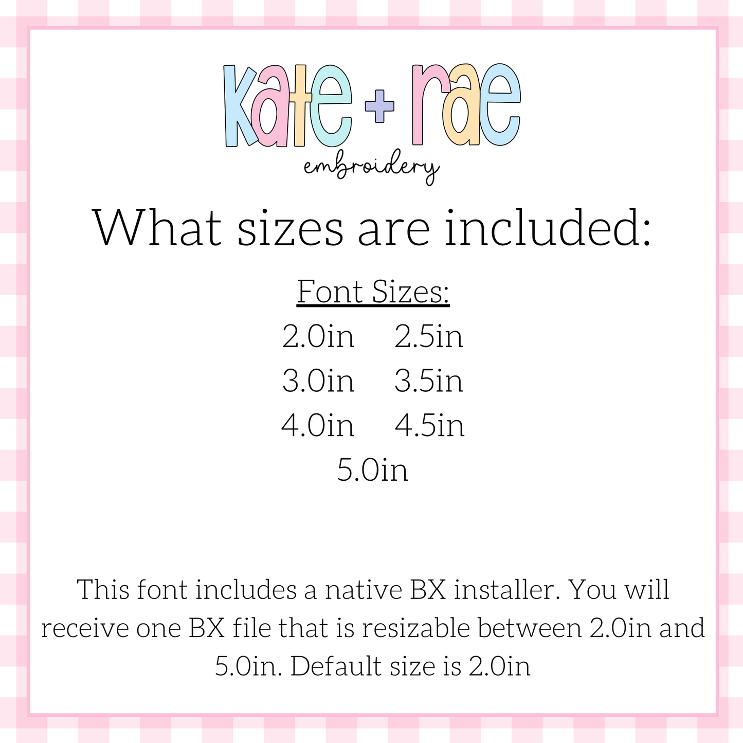 Playground Bean Stitch Applique Embroidery Font