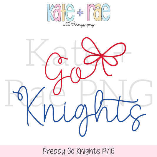 Preppy Go Knights PNG