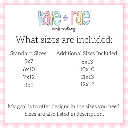 Curved Teacher wit Bow Satin Stitch Applique Embroidery Design