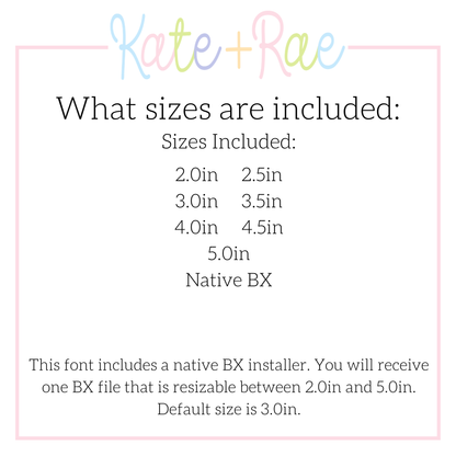 Fishtail Sketch Stitch Font with Bean Border Machine Embroidery Font