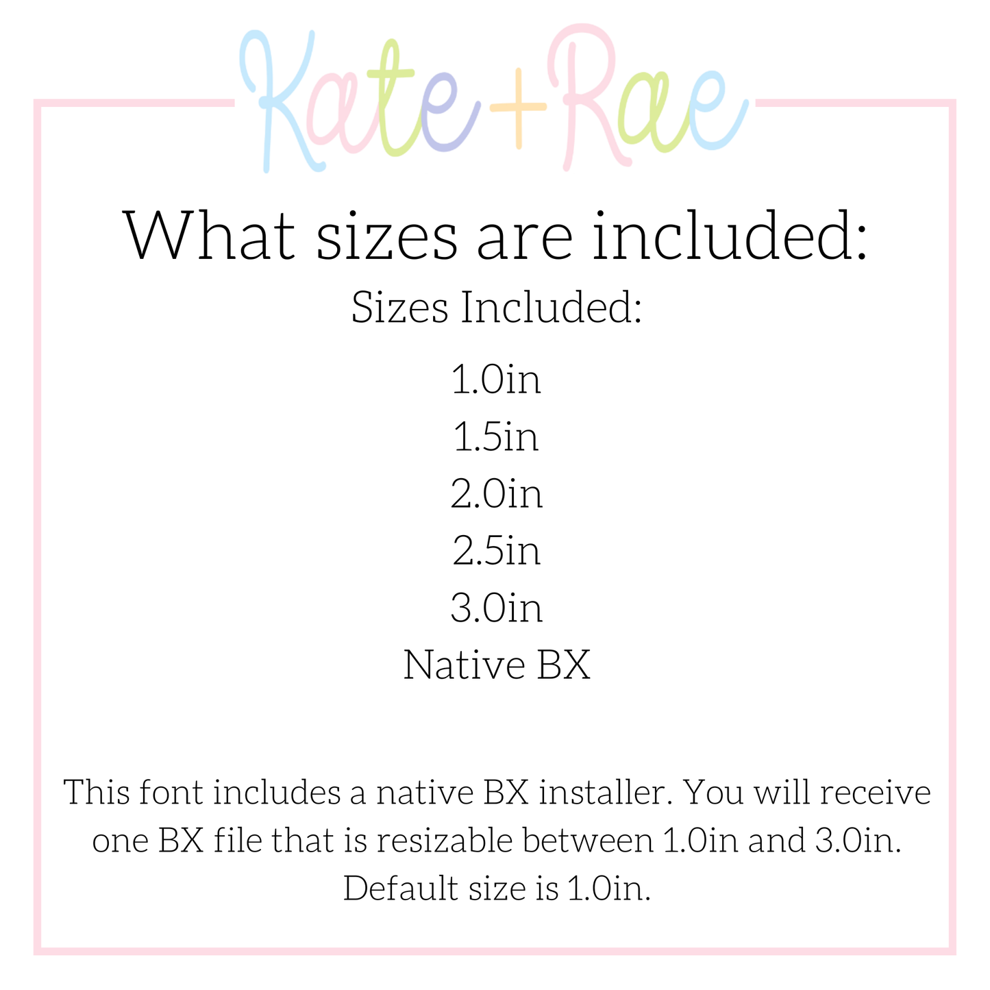 Jellybean Fill Stitch with Bean Border Machine Embroidery Font