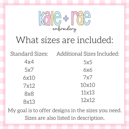Scalloped Double Heart Zigzag Stitch Applique Embroidery Design