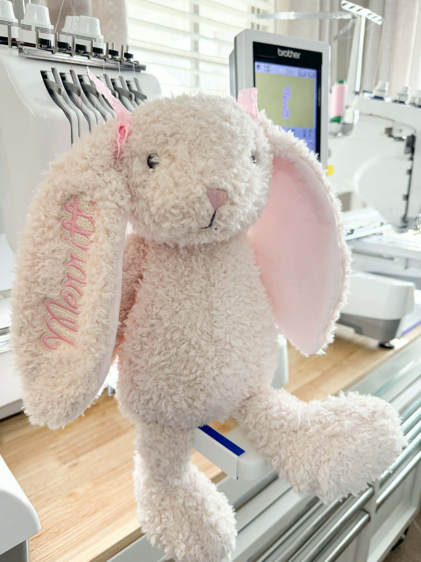 Embroidered Easter Bunnies