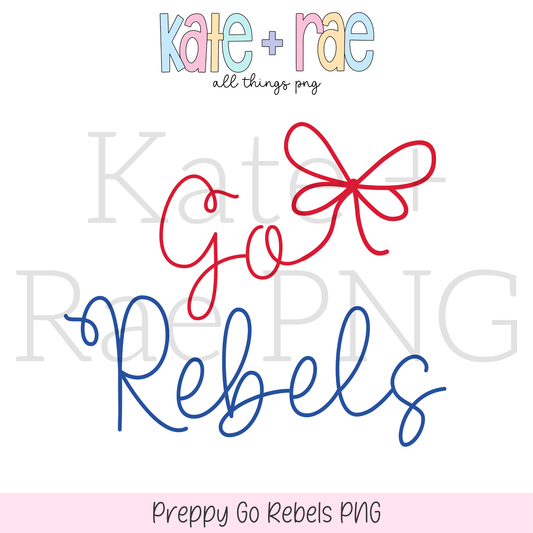 Preppy Go Rebels PNG