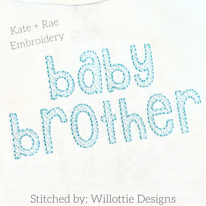 Cupcake Sketch Stitch Embroidery Design