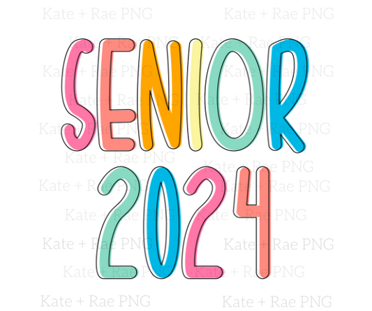 Senior 2024 PNG