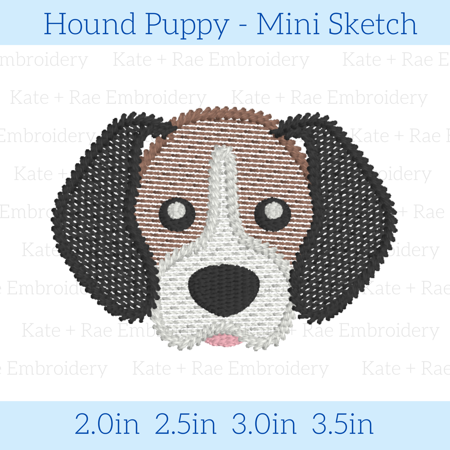 Hound Boy Puppy Mini Sketch