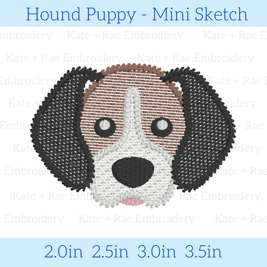 Hound Boy Puppy Mini Sketch