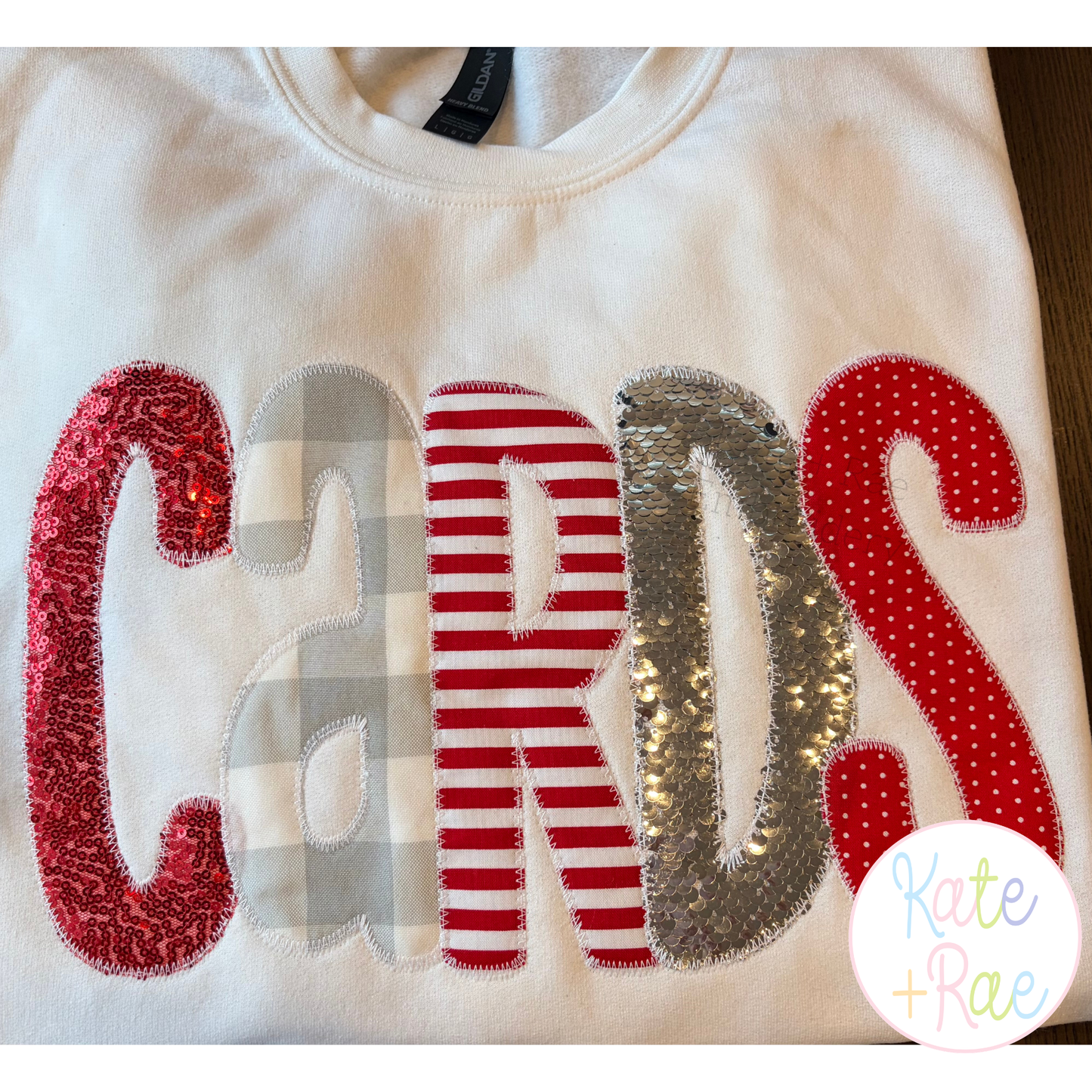 House Party Zigzag Applique Machine Embroidery Font