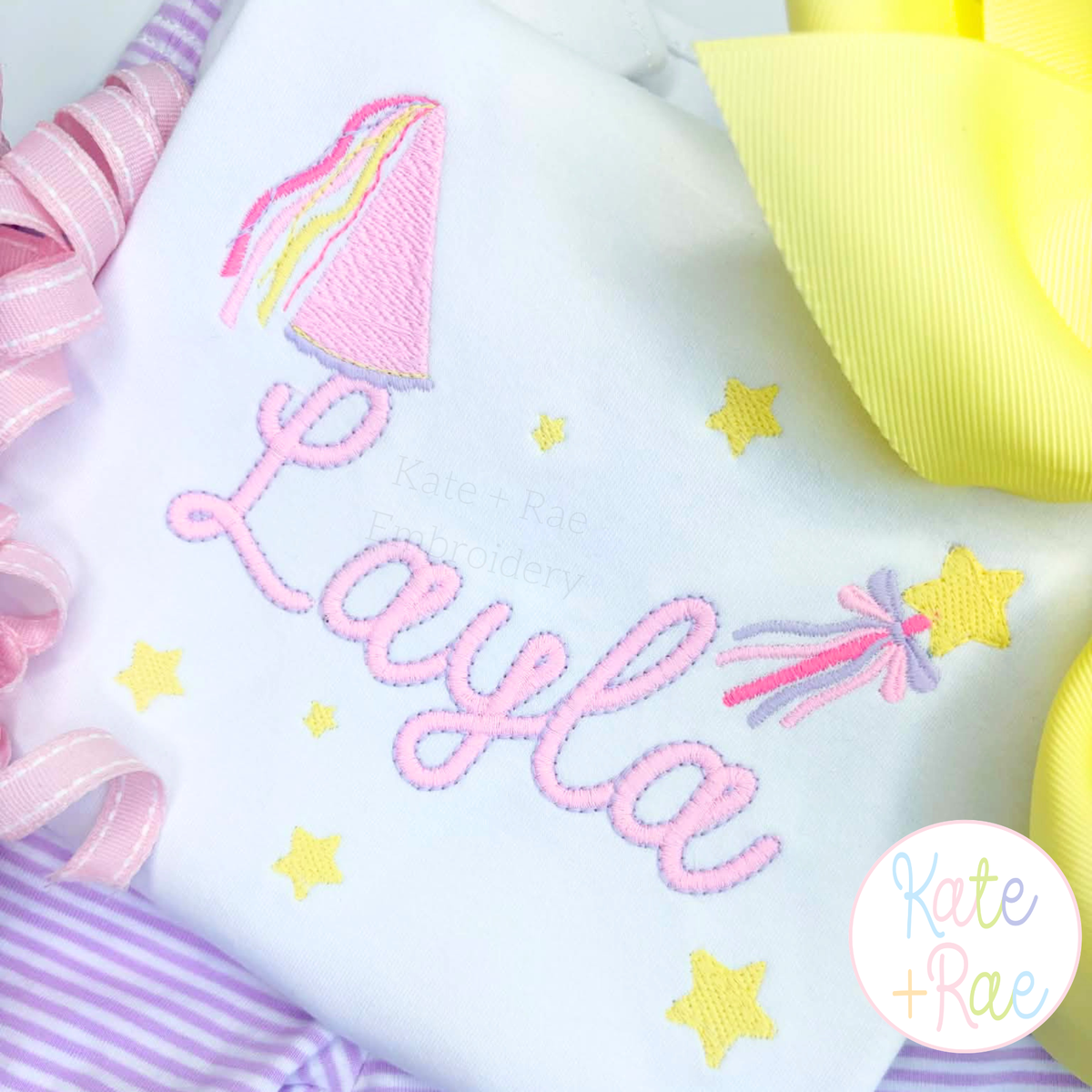 Magical Princess Mini Fill Stitch Embroidery Design BUNDLE