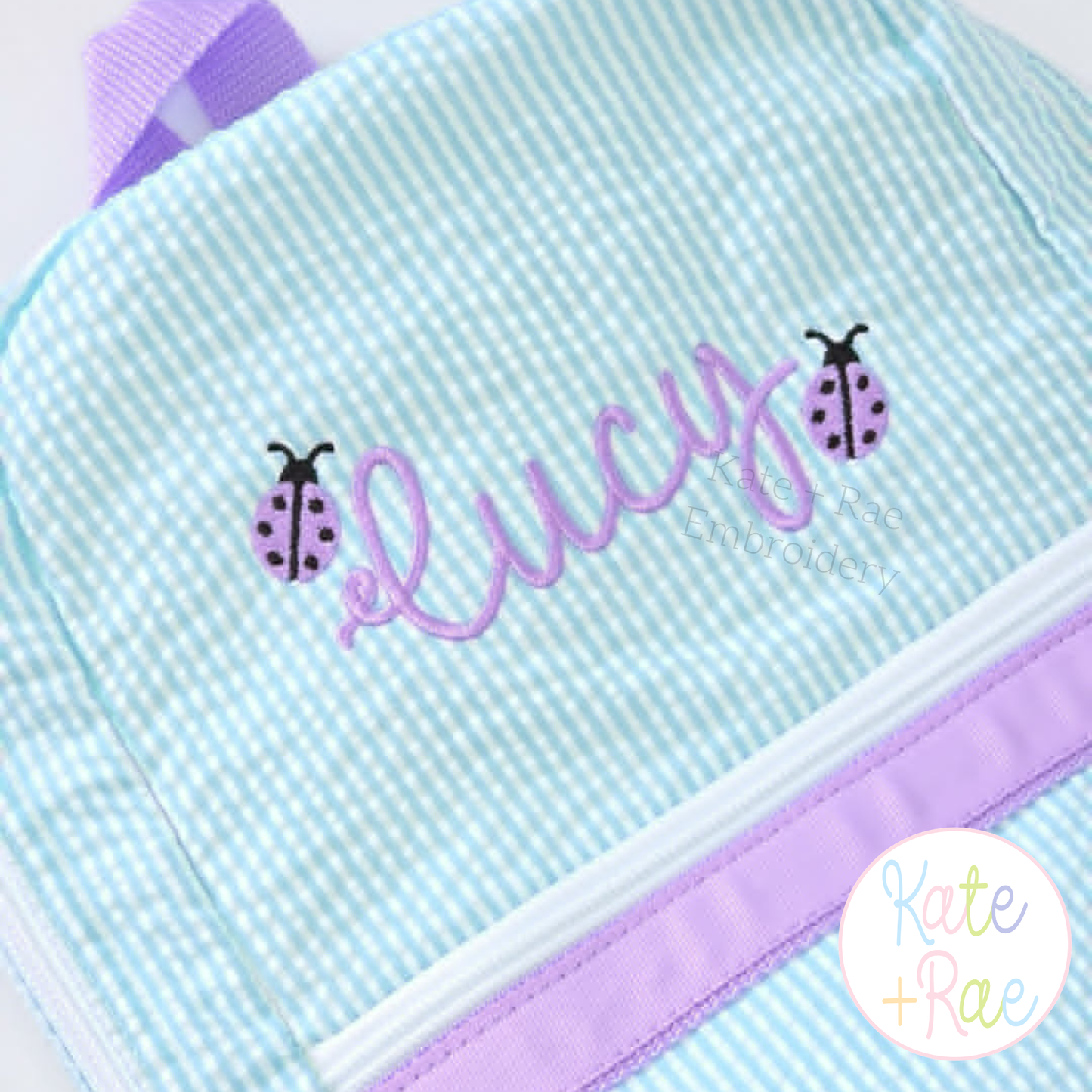 Ladybug Mini Fill Stitch Embroidery Design