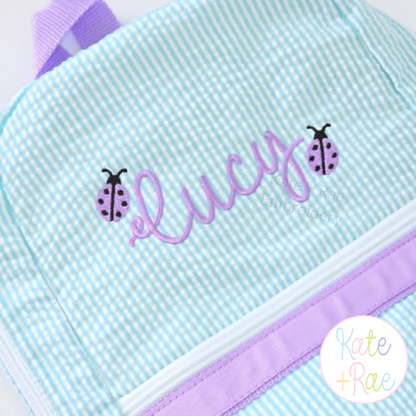 Ladybug Mini Fill Stitch Embroidery Design