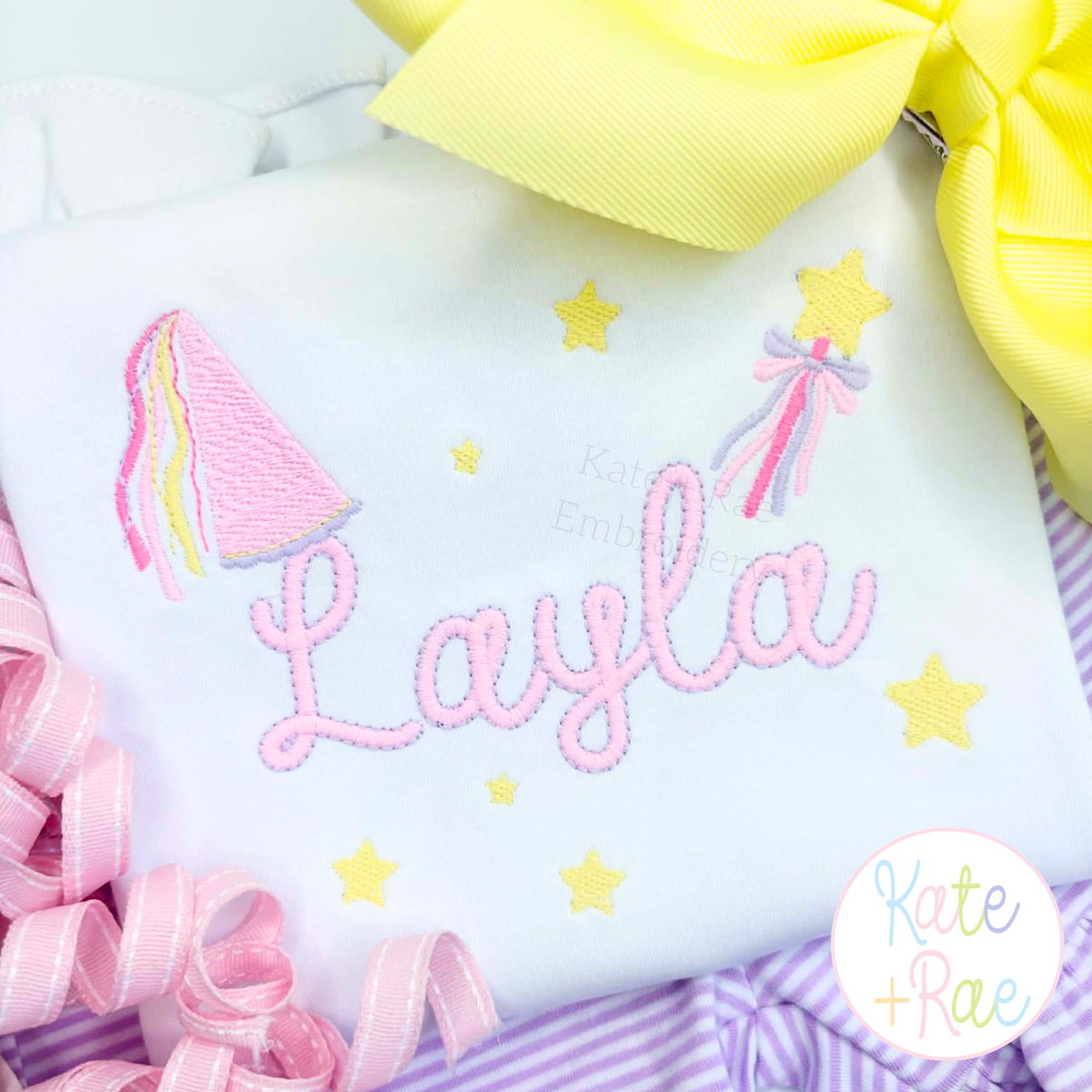 Magical Princess Mini Fill Stitch Embroidery Design BUNDLE