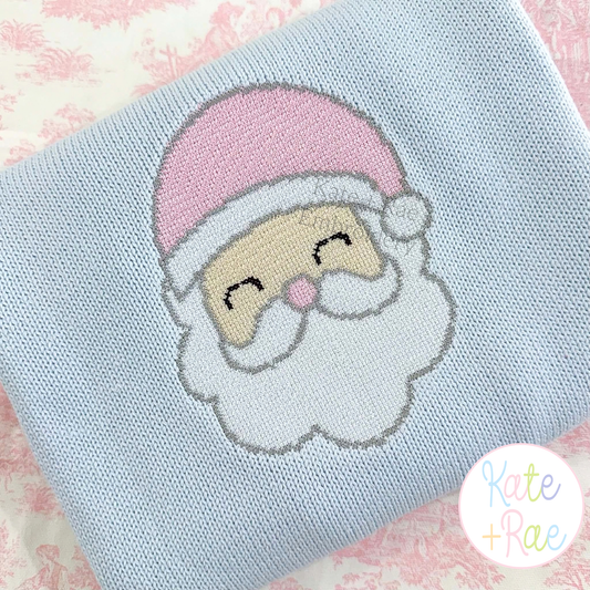 Santa Claus Cross Stitch Embroidery Design