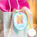 Present/ Gift with Big Bow Mini Fill Embroidery Design