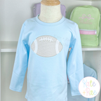 Football Sketch Stitch Embroidery Design