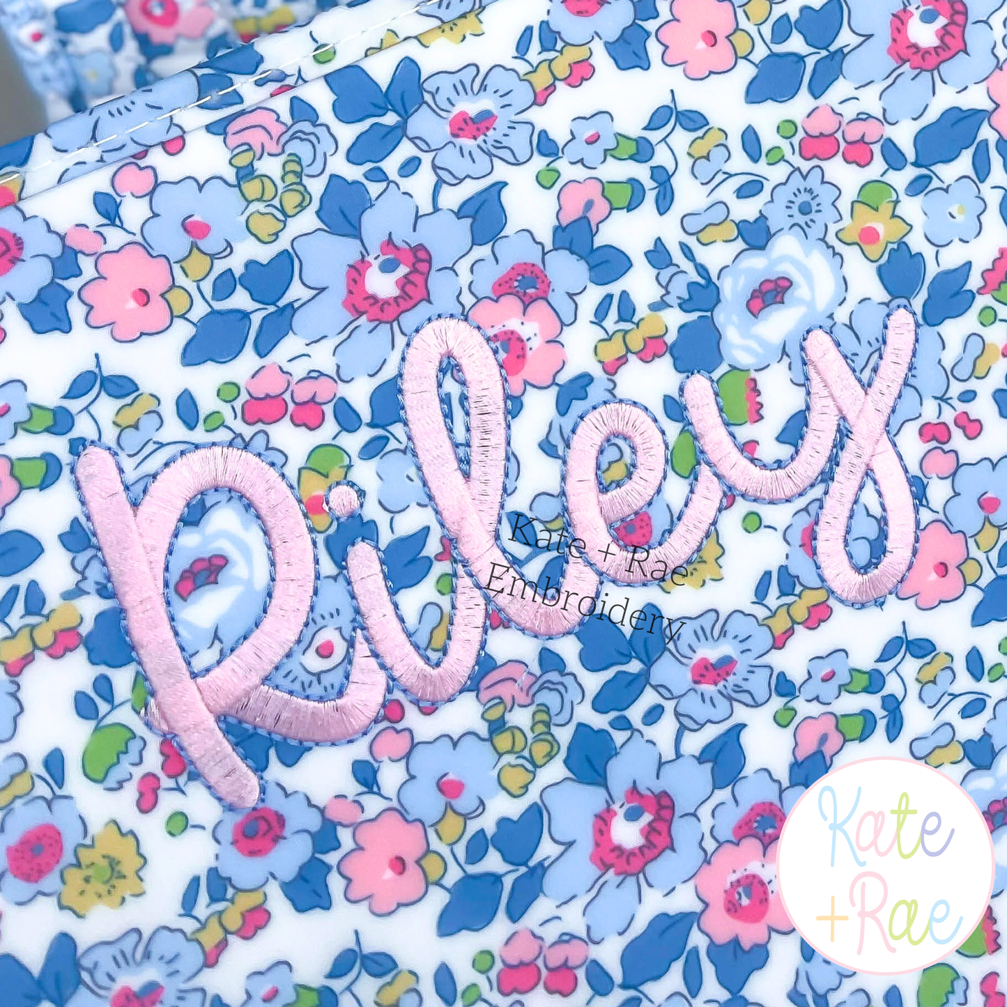 Hello Outline Satin Stitch Embroidery Font