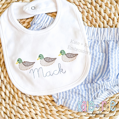Mallard Duck Sketch Trio