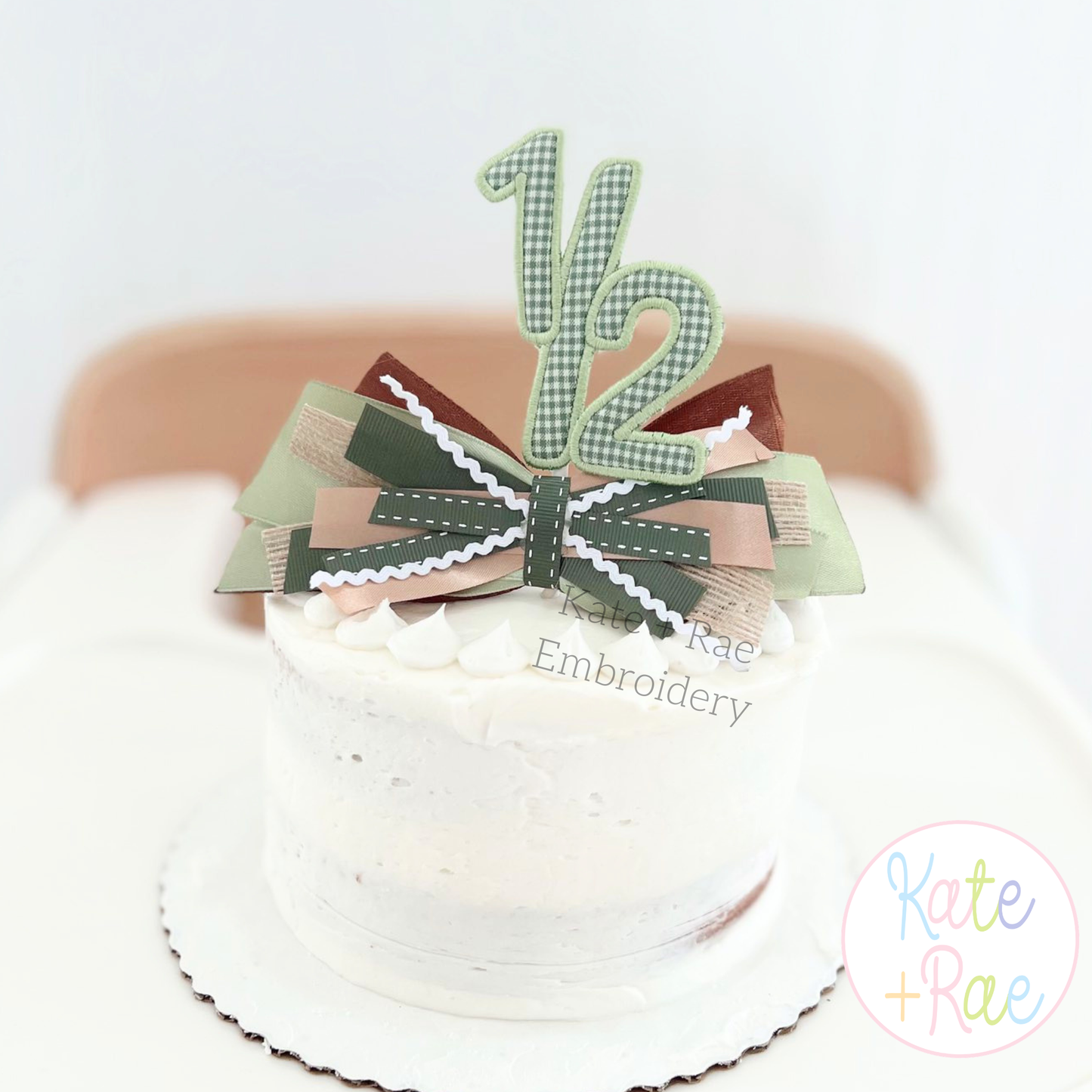 One Half Satin Stitch Applique Embroidery Design
