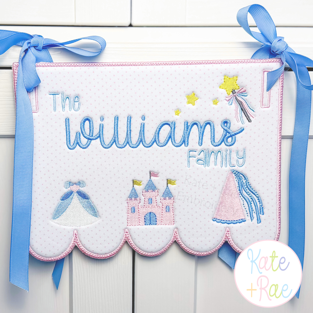 Magical Princess Mini Fill Stitch Embroidery Design BUNDLE