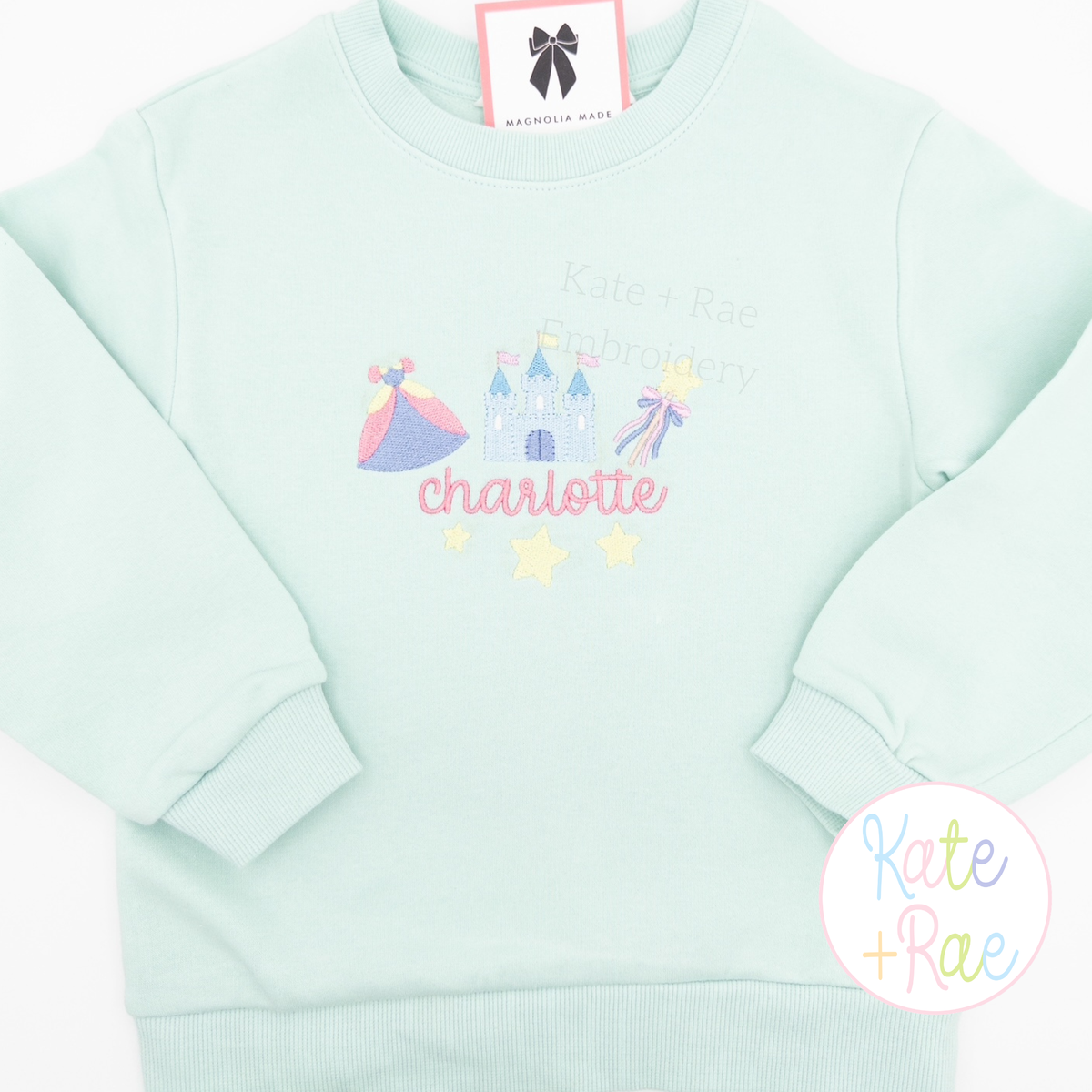 Magical Princess Mini Fill Stitch Embroidery Design BUNDLE